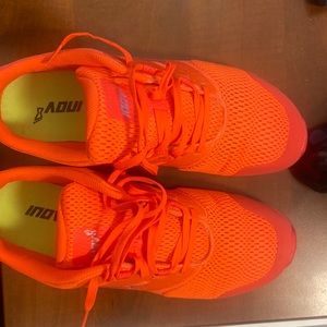 Inov-8 BARE-XF shoes that have only been worn once in the gym for 20 minutes.